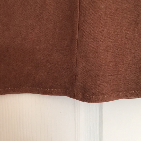 Suede-Like Skirt - Picture 3 of 7